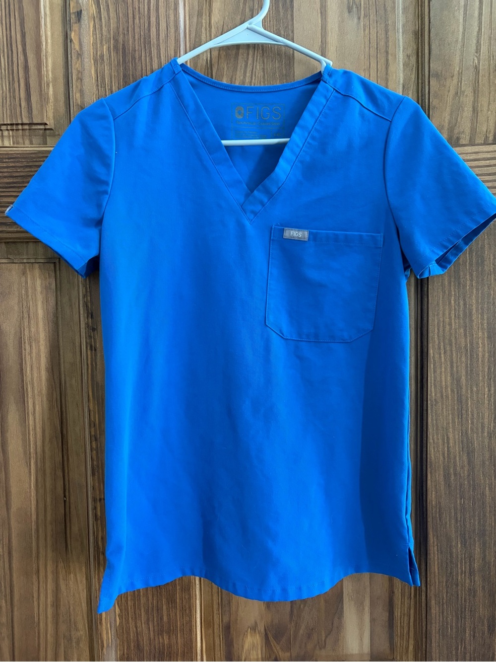 FIGS Catarina Scrub Top XXS Royal Blue Technical Collection FW1000